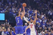班凯罗18+8+8坎宁安25分 魔术胜活塞总分3-1